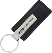 Ford Ranger Black Leather Key Chain