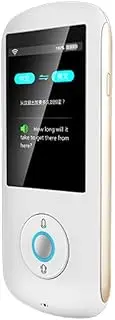 Voice Translator Devices Offline, Language Translator Device, Smart Language Voice 2.4 Inch Touch Screen 26 Languages WiFi Pocket Electronic Translators Learning Traveling Shopping Needed Efficency