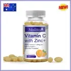 120 Capsules Vitamin C+Zinc Brain Health Immune Support Antioxidant Supplement