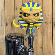 Iron Maiden Beer Tap Handle Mini Pharaoh Eddie Powerslave Heavy Metal Music