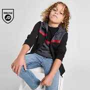 Lacoste Colour Block Tape Full Zip Hoodie Children