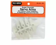 Dubro 675 Super Strength (Hitec) Servo Arms •