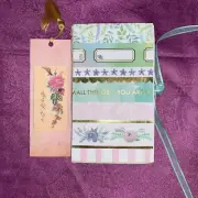 Artisan made Pastel Junk Journal with Bookmark