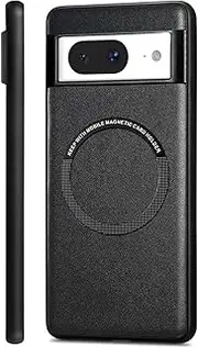 [RUNGOS] for Google Pixel 7 Case Magsafe [Stable Magnetic] [Slim Fit] [Wireless Charging] [10Ft Drop Tested] Shockproof Case for Google Pixel 7 Phone, Pixel 7 Magsafe Case Cover 6.3'' 2022 (Black)