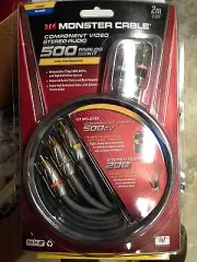 Monster Cable 500 Component Video/Stereo Audio cable (2m)