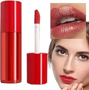 Rrlihjgu Lip Gloss Powder - Glitter Matte Lipstick | Glitter Makeup Lipstick, Long Lasting Lip Gloss Lipstick, Matte Lipsticks for Women