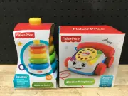 FISHER PRICE CHATTER TELEPHONE + ROCK-A-STACK - BRAND NEW