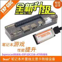 在飛比找蝦皮購物優惠-EXP GDC筆電外置外接PCI-E獨立顯卡BEAST系列E