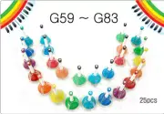 25-NOTE COLOR HANDBELL, TOUCHBELL, COLOR HAND TOUCH BELL, G59~G83