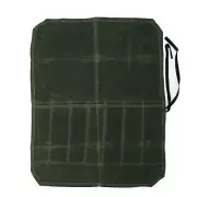 Waxed Canvas Knife Bag 7 Pocket Professional Foldable Chef Knife Roll Bag F HR