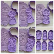 Cookie Cutter Princess Set Embosser Disney Princess Inspired