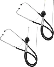 MOTHNUR 2 Pack Portable Water Leak Detection Stick Stainless Steel Leak Test Tool for Mechanics Testing Device for Detection