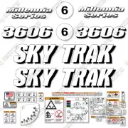 Fits JLG 3606 Decal Kit Telehandler - Warning Sticker Set with Logos - 3M Vinyl!