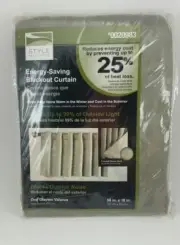 CLAYTON Valance SAGE Green 50"x 18" Energy Saving blackout Curtain 020983
