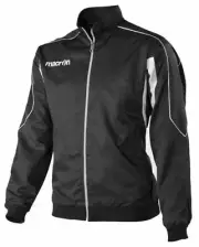 MACRON SAFON TRACKSUIT JACKET - BLACK/WHITE - S & L AVAILABLE