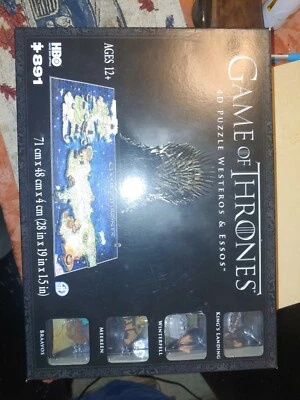 Game of Thrones Westeros & Essos 4D Puzzle 891 pcs Jigsaw Puzzles & Models NEW