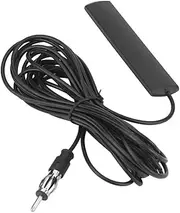 Antenna, AM FM Hidden Windshield Antenna Universal Car FM Radio Antenna Extension Patch Aerial Windscreen Mount with 5M Cable