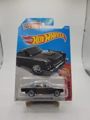 1963 Aston Martin DB5 2016 Then & Now 1/10 Metalflake Black Long Card