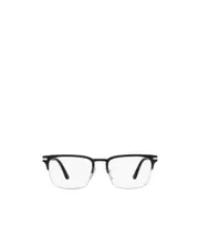 square-frame logo-embellished glasses 57 White