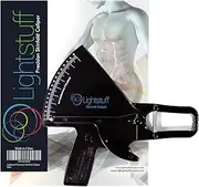 Precision Skinfold Caliper - Easy, Reliable Body Fat Monitoring - Quick Start Guide for Beginners, Detailed Booklet for Advanced Users