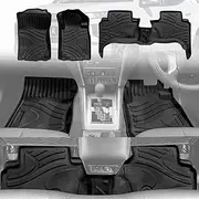 X-CAR Heavy Duty TPE Floor Mats Carpet Liner Compatible with Mitsubishi Triton Dual Cab 2015-2025