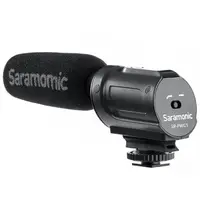 在飛比找PChome24h購物優惠-Saramonic超心型指向性電容式麥克風SR-PMIC1(