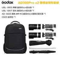 在飛比找樂天市場購物網優惠-現貨 GODOX 神牛 AD300Pro x2 雙燈後背包套