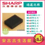 (現貨！)日本 夏普 SHARP【過濾泡棉】灰塵傳感器 空氣清淨機 配件 零件 耗材 適用大多數機型