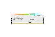 Kingston KF560C36BWEAK2-64 FURY Beast RGB AMD Expo DDR5 64GB(2X32GB) DDR5 6000Mhz CL36 Memory White