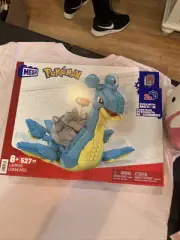 MEGA Pokemon Lapras Building Toy Kit with Action Figure - 527pcs SEE DETAILS