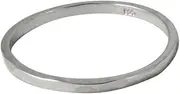 [apop nyc] Thin Band Ring Sterling Silver Hammered 1.5mm (Size 3-9)
