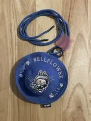 Pop Mart Labubu Bucket Hat Bellflower Pendant Bag Ear Pouch Unused
