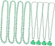 [MOBUTOFU] 8pc St. Patrick's Day Necklace Set Festival Decorative Chain for St. Patricks Day Costume