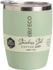 Ever Eco Insulated Coffee Cup Sage 295ml