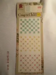 PROVO CRAFT STENCIL TIME CRISP 'N CLEAR STENCILS PATTERN NEW 1 panel