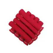 1200° RED SPARK PLUG WIRE BOOTS HEAT SHIELD PROTECTOR SLEEVE SBC BBC 350 X8