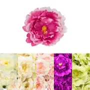 ARTIFICIAL FLOWER HEADS 20 PACK - 13CM PEONY | Versatile Floral Head Inserts