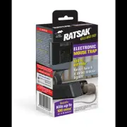 Ratsak Electronic Mouse Trap Humane Control Mice Kill Electric Rodent Zapper