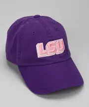 LSU Tigers Adjustable Purple Youth Baseball Hat NWT