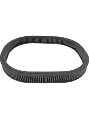 K&N Oval Air Filter fits PLYMOUTH ROADRUNNER 440 V8 3X2BBL. (E-1980)