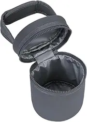 LeoLeozz Breastmilk Travel Cooler | Insulated Bottle Bags,Breast Milk Chiller with Detachable Strap, Insulated Bottle Bags Fits 2 Large 8oz Bottles for Nursing Mom Daycare (Dark Blue)