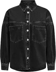 [ONLY] Women's Onlanni LS Shirt Lb DNM Jacket Cro Jacket