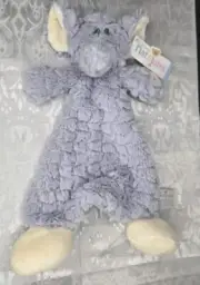 Nat & Jules Lovey Security Blanket Elephant Baby Toy Soft Rattle Plush NEW