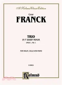 在飛比找三民網路書店優惠-Trio in F-Sharp Minor, Op. 1, 