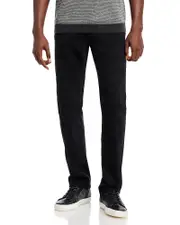 Frame Jetset Modern Straight Fit Jeans in Black 30