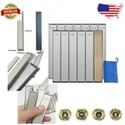 Essential 12-Piece Diamond Sharpening Stones Kit - High-Performance Knife Care