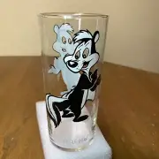 Vintage 1973 Pepsi Pepe Le Pew Looney Tunes Federal Thin Glass