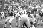 San Fransico 49ers QB Bob Waters in action pass vs Green Bay Packe- Old Photo