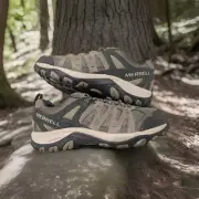 Women's Merrell Accentor 3 Waterproof Hiking Shoes Brindle Sz 9.5 Wide