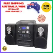 Hi-Fi Stereo System w/ Multi CD Player Dual Cassette Tape and FM AM Radio NEW AU